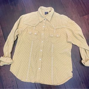 Cruel Girl sz XL cowgirl wester button up